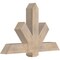 Ekena Millwork Kennewick Smooth Timber Gable Bracket, Douglas Fir, 48"W x 30"H x 5 1/2"D x 5 1/2"F, 15/12 Pitch GBW048X30X0606KEN00SDF - alternate 2